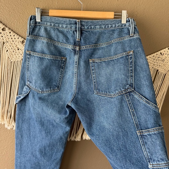 Frame Denim Workwear Carr Double Knee carpenter cargo jeans C - Picture 7 of 9